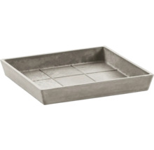 Rechteckige Pflanzschale aus Steinzeug