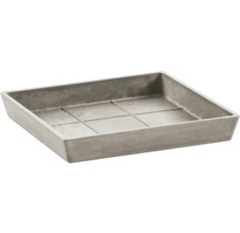 Rechteckiger Pflanzgefäßuntersetzer mit Rillen