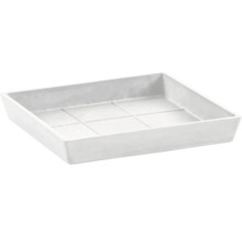 Rechteckige Pflanzschale aus Kunststoff