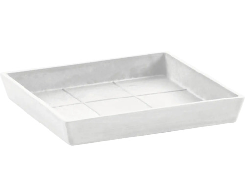 Rechteckige Pflanzschale aus Kunststoff