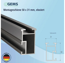 Montageschiene GEMS 1200 mm-thumb-8