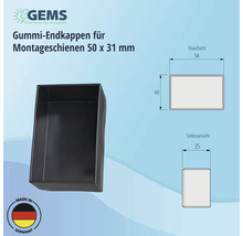 Endkappe für Montageschiene GEMS 30 mm-thumb-3