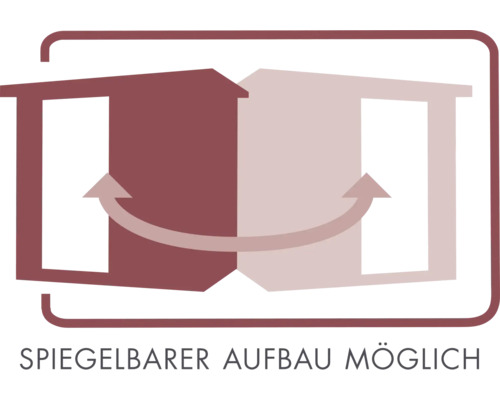 Spiegelbarer Aufbau moeglich