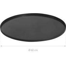 Runde Servierplatte mit einem Durchmesser von 60 cm