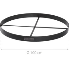 CookKing Feuerschalenring mit einem Durchmesser von 100 cm