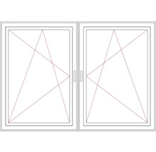 Fenster mit zwei Flügeln